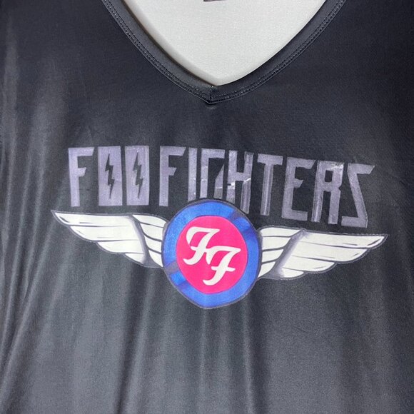 Foo Fighters Women's V-Neck Concert T-Shirt‎ Size Large - Picture 2 of 4